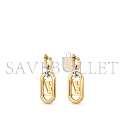 LOUIS VUITTON EVERYDAY CHAIN LV EARRINGS M00603